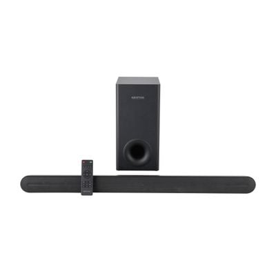 Krypton Soundbar with Wireless Subwoofer - KNMS5469/ USB, AUX IN, Bluetooth 5.0, HDMI, DSP.EQ, Coaxial Sound Bar System, Connect to TV, Mobile, Laptop & More/ With Remote Control and LED Display/ Black, 2 Years Warranty