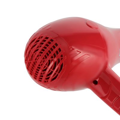 Krypton 1500 W Hair Dryer- KNH6560/ High Speed, Quiet Sound 2 Speed and 3 Heat Settings/ with Turbo Motor for Quick Drying, Perfect for Salon and at Home Styling/ 2 Years Warranty, Red