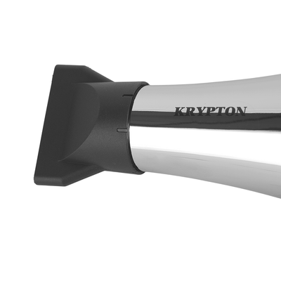 Krypton 2000 W Hair Dryer- KNH6562/ High Speed, Quiet Sound 2 Speed and 3 Heat Settings/ with Turbo Motor for Quick Drying, Perfect for Salon and at Home Styling, Detachable Filter and 1 Nozzle/ 2 Years Warranty, Silver, Mirror Body