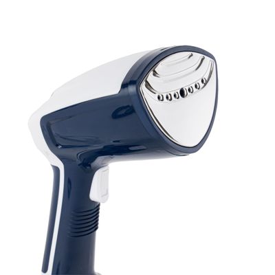 Krypton Handheld Garment Steamer- KNGS6569/ 350 ml Water Tank Capacity, Removable for Easy Cleaning/ Suitable for all Kinds of Fabric, Softens, Straightens and Removes Wrinkles with Ease/ Stainless Steel Panel, Powerful Vertical Steam, 1500 w/ White and purple, 2 Years Warranty