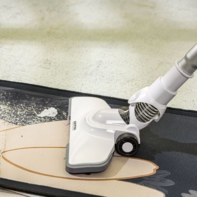 Krypton 600 W Handheld and Stick Vacuum Cleaner- KNVC6577/ 2-in-1 Design, Transparent Dust Cup, Hook for Easy Storage/ Perfect for Home, Office, Apartments/ Easy to Use and Handy Model, Washable Filter/ 2 Years Warranty, White