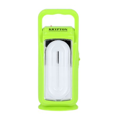 Krypton Rechargeable Solar LED Lantern - Energy Efficient | KNE5052 | with USB Mobile Charging and Solar Input| Compact, Portable and Light-Weight Design with Long Operating Time| Perfect for Indoor and Outdoor Use| Green