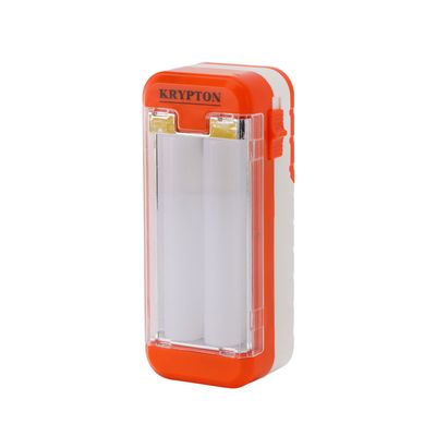 Krypton Rechargeable Emergency Lantern- KNE5061N| Energy Efficient Design, Super Bright and 8 Hours Working| Compact, Portable and Light-Weight Design| Perfect for Indoor and Outdoor Use| Red