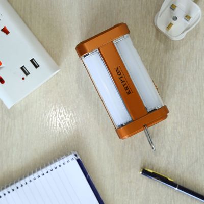 Krypton 4V 1200mAh Rechargeable Solar Led Emergency Light | Camping Emergency Light with Light Dimmer Function | 32 PCS Hi-Powered LEDs | Very Suitable for Power Outages, & Camping | 2 Years Warranty