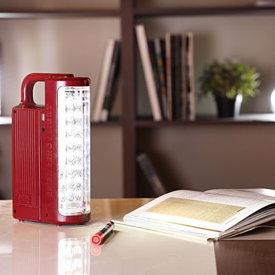 Krypton Rechargeable LED Lantern | Camping Emergency Lantern with Light Dimmer Function | Mega Luminous LEDs, 150 Hours Working (Weak Light) | Very Suitable for Power Outages, & Camping | 2 Years Warranty