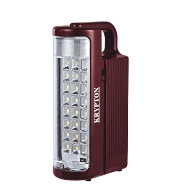 Krypton Rechargeable LED Lantern | Camping Emergency Lantern with Light Dimmer Function | Mega Luminous LEDs, 150 Hours Working (Weak Light) | Very Suitable for Power Outages, & Camping | 2 Years Warranty
