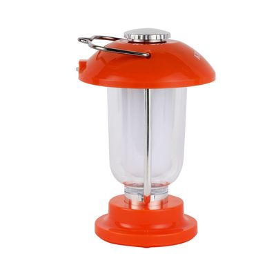 Krypton Rechargeable Emergency Lantern- KNE5056/ Energy Efficient Design with Light Dimming Switch, 2 Modes and 60 Hours Working/ Compact, Portable and Light-Weight Design/ Perfect for Indoor and Outdoor Use, Camping, Hiking, Walk, Picnic/ Red, 2 Years Warranty