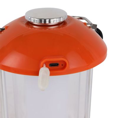 Krypton Rechargeable Emergency Lantern- KNE5056/ Energy Efficient Design with Light Dimming Switch, 2 Modes and 60 Hours Working/ Compact, Portable and Light-Weight Design/ Perfect for Indoor and Outdoor Use, Camping, Hiking, Walk, Picnic/ Red, 2 Years Warranty