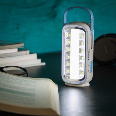 Rechargeable LED Lantern, KNE5184 - 900mAh Lead-Acid Rechargeable Battery, 24 Pcs Hi-Bright LED, 3 Hours Working Time, Carry Handle, Ideal for Indoor/Outdoor Use