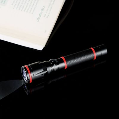 Rechargeable LED Flashlight, CREE LED, KNFL5162 | Aircraft Aluminium Alloy | 2.4V 800mAh Ni-Cd Battery | 1.5hrs Working | 2000meters Real Range Distance