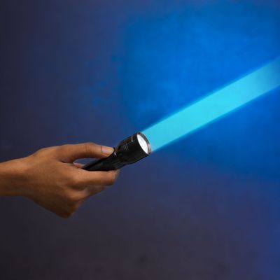 Krypton Rechargeable LED Flashlight- KNFL5438| Energy Efficient Design with Type C Charging, Compact, Portable and Light-Weight Design with Long Operating Time up to 5 Hours, 1200M Real Range Distance| Perfect for Indoor and Outdoor Use| Lifetime Warranty