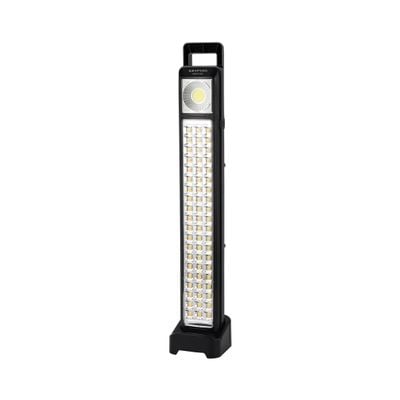 Krypton LED Emergency Light- KNE5182/ Energy Efficient Design, Super Bright and Long Hours Working/ Compact, Portable and Light-Weight, Perfect for Indoor and Outdoor Use, with Stand and Handle/ Black, 2 Years Warranty