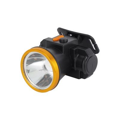 Krypton Rechargeable LED Headlamp- KNHL5471/ Lithium Battery and Easy to Use/ Compact, Portable and Light-Weight Design/ Strong and Low Light, Perfect for Camping, Hiking, Cycling, Fishing, etc./ Black, 2 Years Warranty