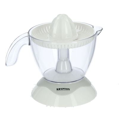 Krypton Electric Citrus Juicer for Quick, Healthy, Nutritious Juices - Effortless Juicer with Bi-Direction Twist, 1 Litre Capacity | 2 Years Warranty