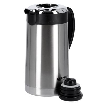 1.6L Stainless Steel Vacuum Flask - Insulated Flask Bottle - Thermos Flask with Double Wall Design - Hot & Cool, Portable & Leak Proof - Perfect for Camping Hiking