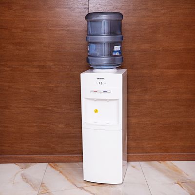 Hot & Cold Bottled Water Cooler Dispenser- KNWD6076 | Floor-Standing Water Machine, Perfect for Offices and Meeting Rooms - Stainless Steel Water Tank