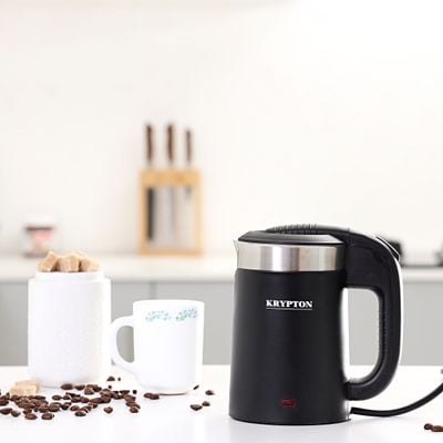 0.5L Electric Kettles  for General Use - 360 Rotation, Automatic Cut-Off, Stainless Steel Body - 2 Years Warranty