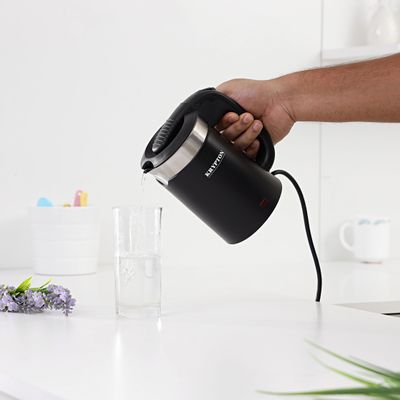 0.5L Electric Kettles  for General Use - 360 Rotation, Automatic Cut-Off, Stainless Steel Body - 2 Years Warranty