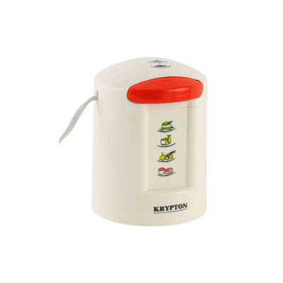 Krypton 500 ML Multi Chopper- KNMC6278| 300 W, Compact Multi Chopper, 2 Speed Levels and Double Blade Assembly| Suitable for Chopping Vegetables, Fruits, Meat| Stainless Steel Blade Set for Fast and Effective Chopping| White, 2-Year Warranty