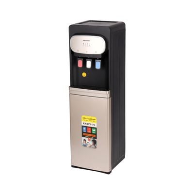 Krypton Bottom Loading Water Dispenser- KNWD6452/ Normal, Hot and Cold Function, Fast Cooling, and 3 Push Taps/ with Safety System and Door Control Systems/ Perfect for Home, School, Apartments, Hostel, Office, etc./ Metallic Rose Gold, 2 Year Warranty