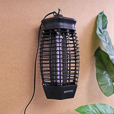 Krypton 6W Bug Killer, Fly & Insect Killer - Powerful Fly Zapper UV Light Tube - Electric Bug killer, Insect Killer, Fly Killer, Wasp Killer - Insect Killing Mesh Grid | 2 Years Warranty