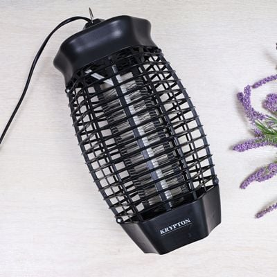 Krypton 6W Bug Killer, Fly & Insect Killer - Powerful Fly Zapper UV Light Tube - Electric Bug killer, Insect Killer, Fly Killer, Wasp Killer - Insect Killing Mesh Grid | 2 Years Warranty