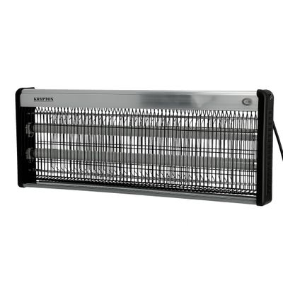 Krypton Fly and Insect Killer - Powerful Fly Zapper 2x20W UV Light | Professional Electric Bug Zapper, Insect Killer, Fly Killer, Wasp Killer - Insect Killing Mesh Grid, with Detachable Hang