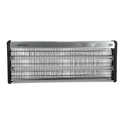 Krypton Fly and Insect Killer - Powerful Fly Zapper 2x20W UV Light | Professional Electric Bug Zapper, Insect Killer, Fly Killer, Wasp Killer - Insect Killing Mesh Grid, with Detachable Hang