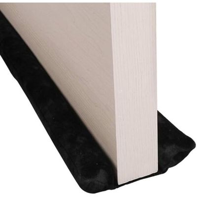 Machine Washable Under Door Stopper Draft (Black)