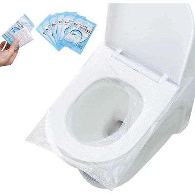 Disposable, Waterproof & Non Flushable Toilet Seat Covers (Pack of 50)