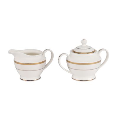 Royalford 83 Piece Premium Bone China Dinner Set- RF11047 | Includes Oval Plates, Dinner Plates, Soup Plates, Flat Plates, Salad Bowls, Bowls, Cups and Saucers, Salt and Pepper Pots, Creamer, Sugar Pot, and Teapot| Dishwasher-Safe and Freezer-Friendly| Eco-Friendly and Food-Grade| White and Golden 