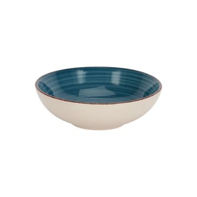 Royalford 16 Piece Stoneware Dinner Set- RF12409/ Includes Dinner and Dessert Plates, Soup Bowls and Mugs/ Dishwasher-Safe, Microwave-Safe and Freezer-Safe/ Eco-Friendly and Food-Grade/ Perfect for Home, Gifting, etc./ Blue