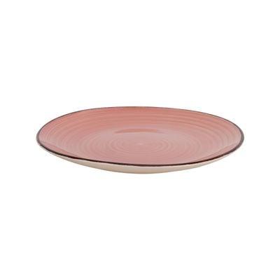 Royalford 16 Piece Stoneware Dinner Set- RF12410/ Includes Dinner and Dessert Plates, Soup Bowls and Mugs/ Dishwasher-Safe, Microwave-Safe and Freezer-Safe/ Eco-Friendly and Food-Grade/ Perfect for Home, Gifting, etc./ Pink