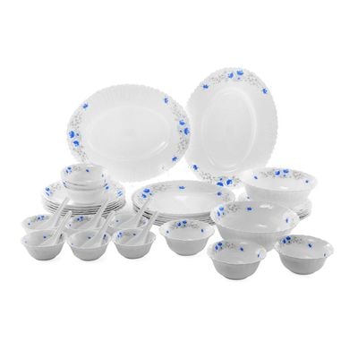 Opal Glassware Dinner Set, 40 Pcs