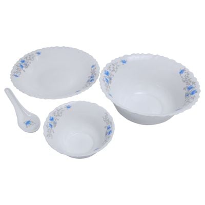 Opal Glassware Dinner Set, 40 Pcs