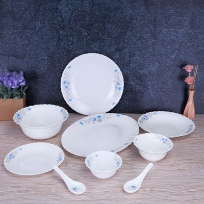 Opal Glassware Dinner Set, 40 Pcs