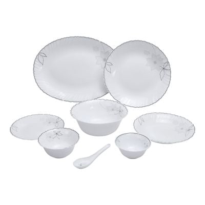 Opal Glassware Dinner Set, 40 Pcs