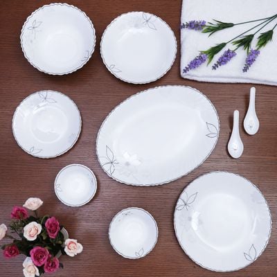 Opal Glassware Dinner Set, 40 Pcs