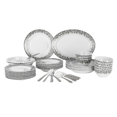 Melamine Ware Dinner Set, 45 Pcs