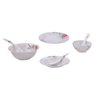 Royalford Melamine Ware Dinner Set, 45 Pcs