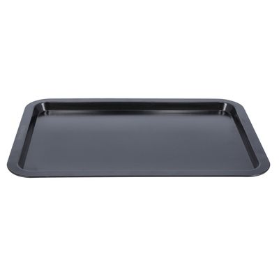 Royalford Cookie Sheet, Carbon Steel Baking Tray, RF10865 | Non-Toxic & Healthy | Rust Free Cookie Tray | Non-Stick Baking Pan for Easy Cleaning | Sandwich, Serving, Cookie Tray