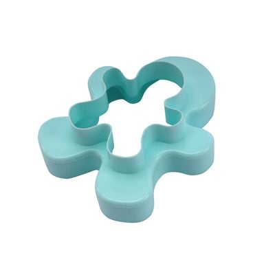 Royalford Double-Side Toy-Shaped Cookie Cutters | RF10972 | Polymer Cookie and Fondant Cutter| BPA-Free and Odor-Free Teddy Shaped Cutter| Pink and Blue| Pack of 2