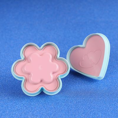 Royalford Romance Shaped Cookie Cutter- RF10974|Flower Shape | Cookie Cutter and Fondant Cutter| Plastic Cookie Cutter| Cookie Cutter with Handle| Heart Shaped Cookie Cutter in Love Theme| Set of 2