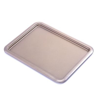 Royalford RF8795 Small Non-Stick Baking Tray, 41.5X32X1.6Cm, 0.5Mm, Cookie Baking Tray, Non-Stick Baking Pan