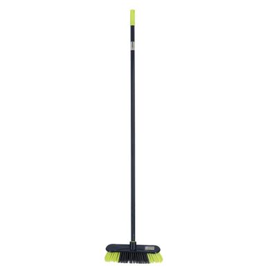 Royalford Long Floor Broom with Handle - Upright Long Handle Broom with Stiff Bristles - Multipurpose Cleaning Tool Perfect for Home or Office Use - Ideal for all Sweeping Cleaning Job