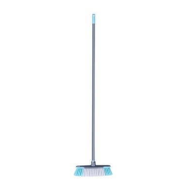 Long Floor Broom with Strong Iron Handle, RF2370-FB | Upright Long Handle Broom with Stiff Bristles - Multipurpose Cleaning Tool Perfect for Home or Office Use