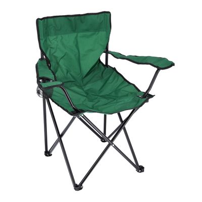 Royalford Folding Camping Chair, Water-Proof & Stain Resistant RF10133 | Foldable Campsite Portable Chair with Cup Holder | Perfect for Camping, Festivals, Garden, Caravan Trips, Fishing, Beach