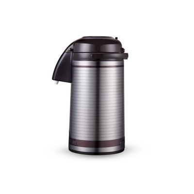 Royalford Airpot Flask, 3L, Double Wall Vacuum Insulation| RF10501 | Asbestos-Free Glass Inner | 360 Rotating Base; Splash-Proof Nozzle | Portable And Leak-Resistant | Keep Drinks Hot Or Cold for Hours