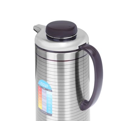 Royalford RF5291 1.9L Vacuum Flask - Portable Heat Insulated Thermos for Keeping Hot/Cold Long Hours, Multi-Walled for Coffee, Hot Water, Tea, Perfect Pouring Spot | Ideal for Occasion, Commercial & Outings