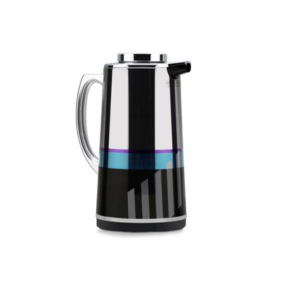 Royalford RF7949 1.9L Silver Vacuum Flask -  Stainless Steel Keeping Hot/Cold Long Hour Heat/Cold Retention, Multi-Walled, Hot Water, Tea, Beverage | Ideal for Social Occasion & Outings